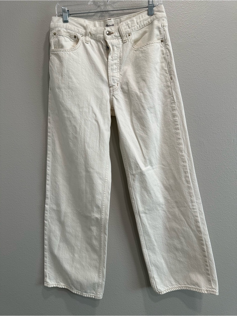 Madewell low slung baggy jeans size 27” - Picture 3 of 6
